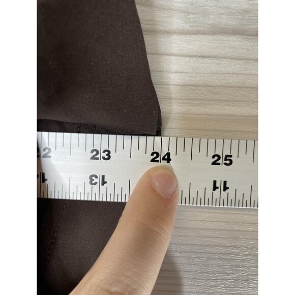 Chico's Zenergy Neema Court Side Jacket Womens Size 3 Chocolate Hooded Full Zip - Picture 5 of 11